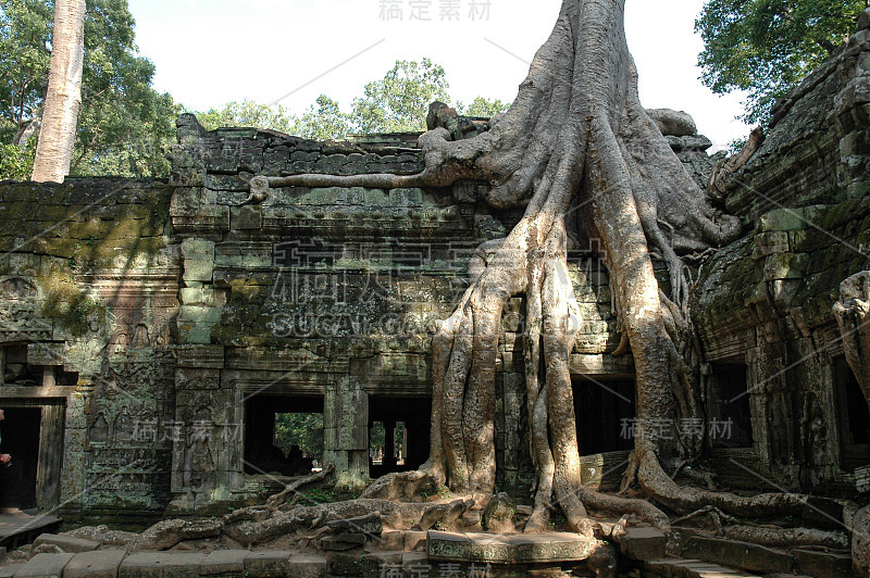 吴哥窟是柬埔寨1000座寺庙之一，也是古墓丽影的目的地