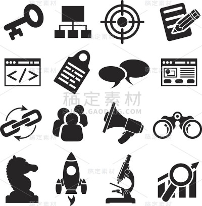 SEO商业图标集