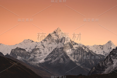 Ama Dablam Orange