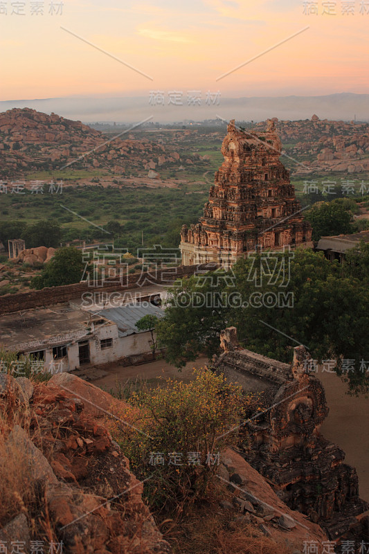 寺庙Hampi