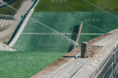 跳台滑雪上的水枪