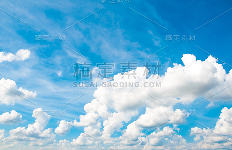 蓝天白云