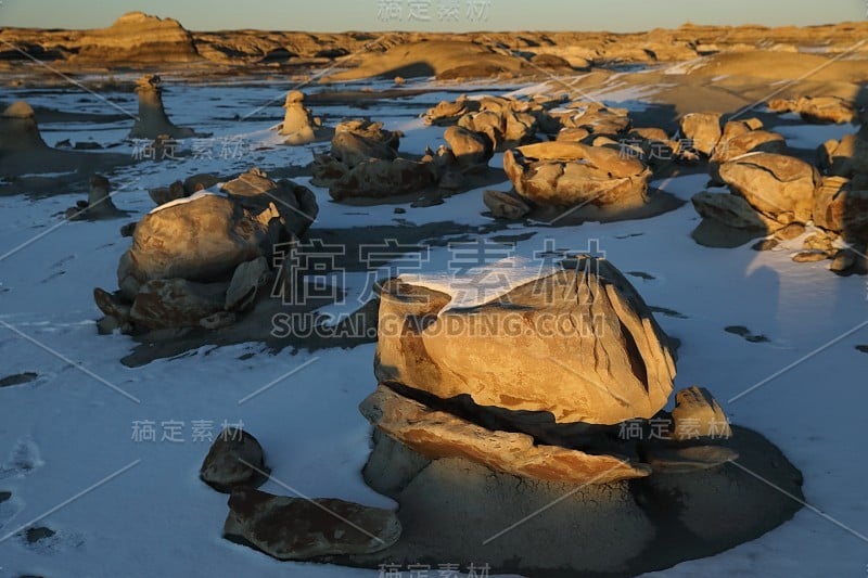 比斯提荒地，德纳津荒野地区，新墨西哥州，美国