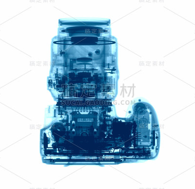 数码单反相机在x射线下