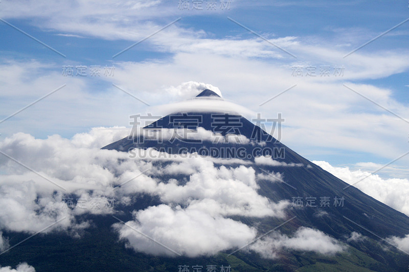 活跃的火山