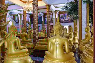 查龙寺有许多金佛造像