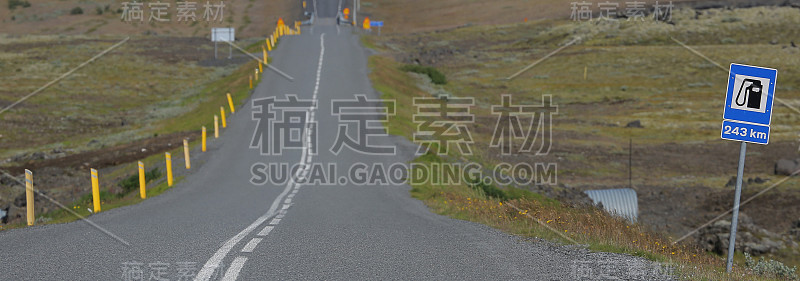 从Krókslón到Selfoss的路