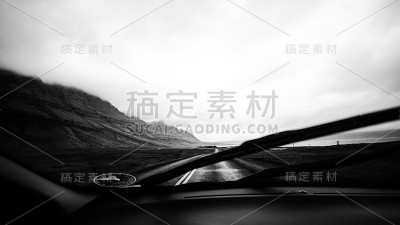 冰岛道路- Inside Car