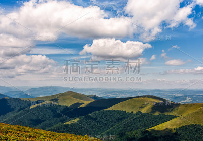 夏末的山坡