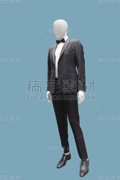 全身男性模特。
