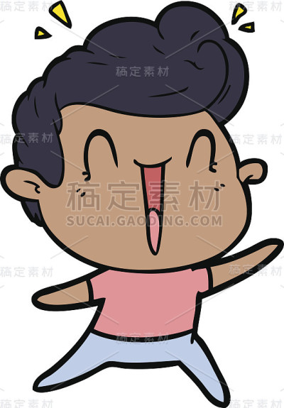 卡通激动人
