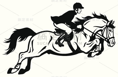 骑手黑白