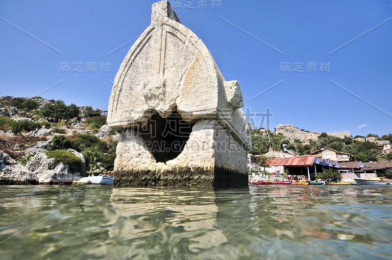 Lykian tombs