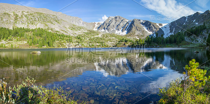 山川风光，湖光山色，阿尔泰全景