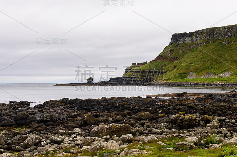 巨人堤道和堤道海岸，古代火山喷发的结果，联合国教科文组织世界遗产