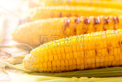 黄色的玉米