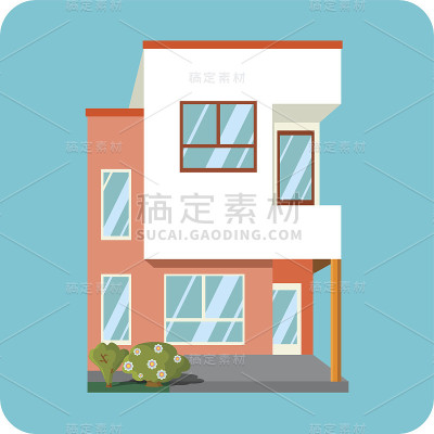 向量的公寓房子