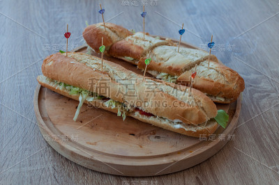 自制breadstcick三明治