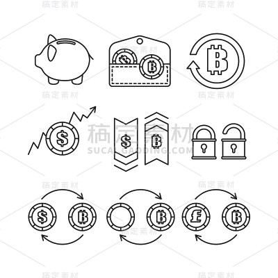 加密货币图标