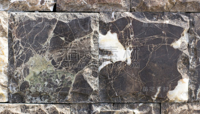 石灰华、花岗岩、有色石板等建筑材料