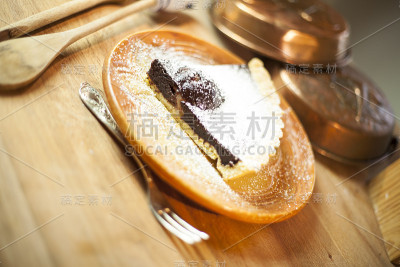 巧克力梨挞