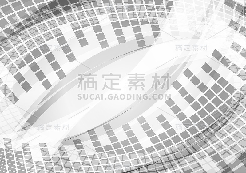 Abstract geometric gray and white color, Vector il