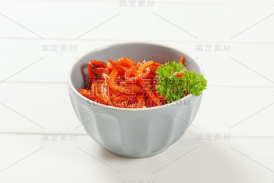 腌红辣椒
