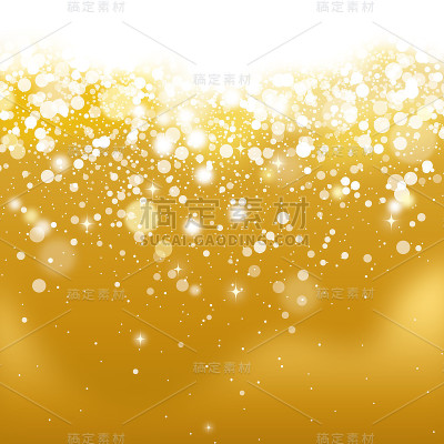 金色闪闪发光的背景