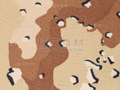美国六色沙漠伪装织物纹理背景