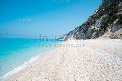 美丽的绿松石海滩