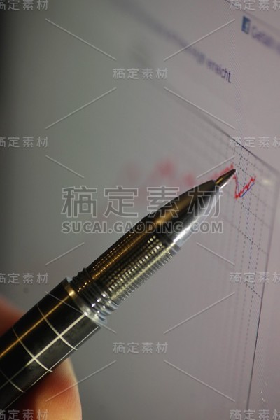 线形图显示