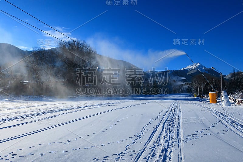 班斯科滑雪场和雪峰，保加利亚