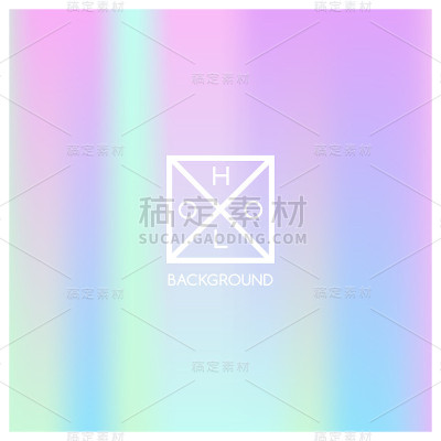 全息背景。整体闪亮的封面。