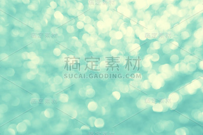 蓝色背景的灯光。