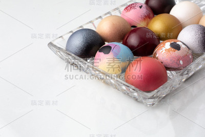 彩色现代巧克力松露大理石