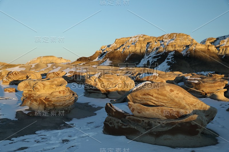 比斯提荒地，德纳津荒野地区，新墨西哥州，美国