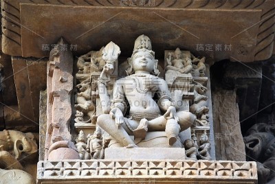 Chaturbhuja寺庙，南部寺庙群，Khajuraho，中央邦，印度