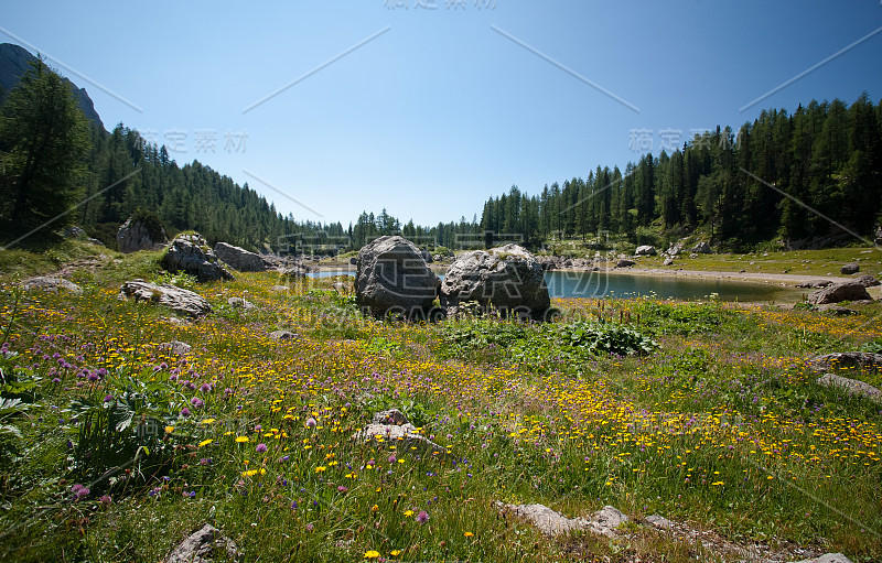 高山湖泊