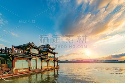 杭州西湖古建筑