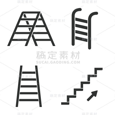 梯图标。
