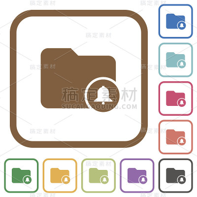目录提醒简单图标
