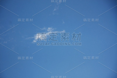 美丽的蓝天白云