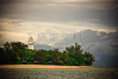 澳大利亚凯恩斯的一座灯塔