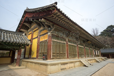 武固寺的Museoljeon走廊