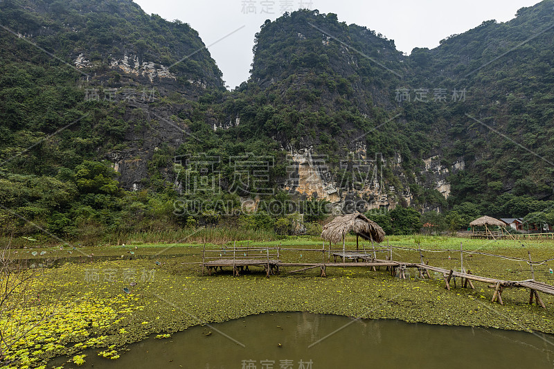 越南宁平和Tam Coc的风景