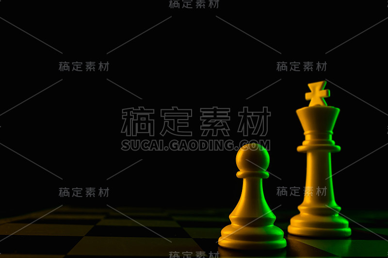 近手走卒，国际象棋，棋盘，游戏，对抗。