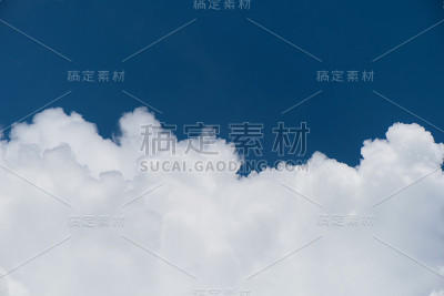 积云与蓝天