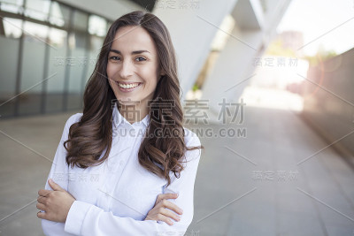 快乐女商人的肖像