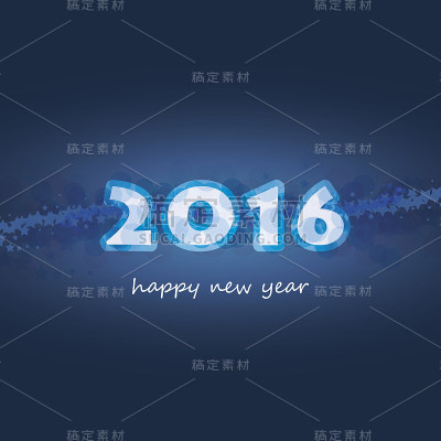 新年贺卡背景- 2016