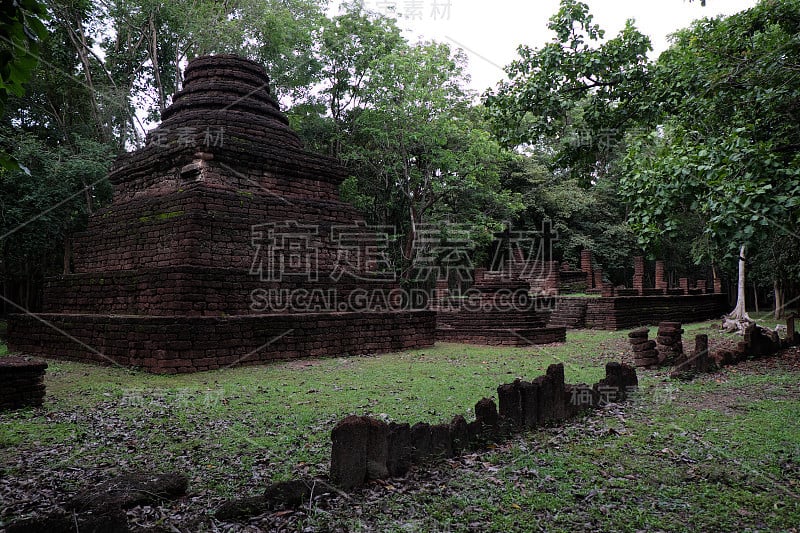 泰国甘蓬亚甘寺历史公园(联合国教科文组织世界遗产素可泰历史城镇及相关历史城镇的一部分)